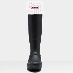 HUNTER Half cardigan boot socks NWT